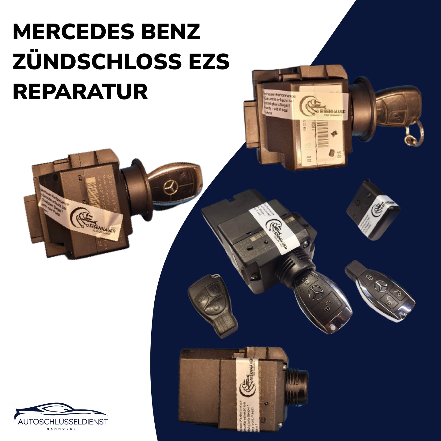 Mercedes W245 Zündschloss Professionell Reparatur